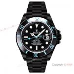 Swiss Rolex Blaken Submariner Pink-Lady Watch 2824 DLC Steel